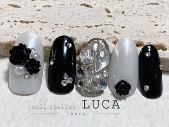 ネイルアトリエルカ(nail atelier LUCA)/M-939 大人可愛いワンホンネイル