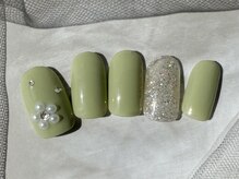 バタフライ 津田沼店(Butterfly)/定額デザインA/フラワーネイル