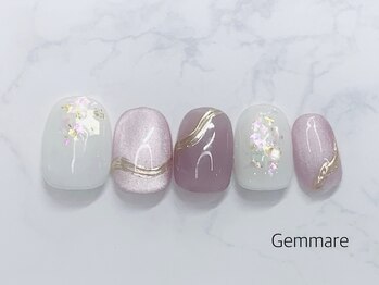 マグネットデザインネイル