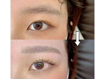 シュシュ(chou chou)/まつ毛パーマ+美眉スタイリング