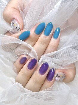 ビーエヌネイル(BN NAIL)/バイカラーキティネイル