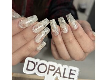 ドパルネイル 上野(DOPALE.Nail)/チップ長さ出し持ち込みデザイン