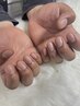 ☆メンズネイル☆　クリアジェル　【自爪風にマット仕上げもできます♪】