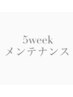 【5週間メンテナンス】アイブロウワックス