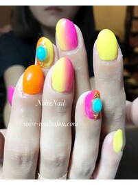 ★トロピカルカラーネイル★