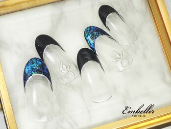 アンベリール 横浜店(Embellir)/(698)オーロラフレンチネイル