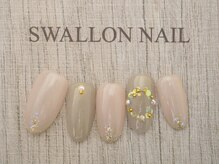 スワロンネイル(SWALLON NAIL)/１１・１２月定額ネイル