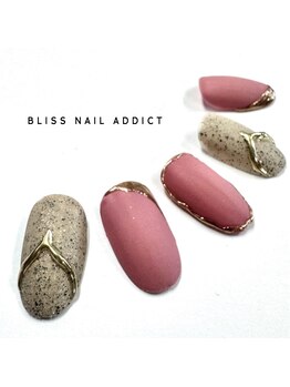 2024/8月の定額ネイル　No.3