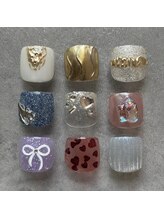 タオドットネイル(TAO...nail)/ 【フット】選べる親指アート