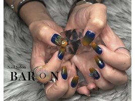 サマーバタフライネイル