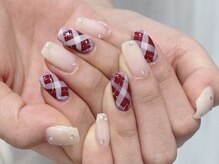 ルネネイル(Lune nail)/クリスマスネイル