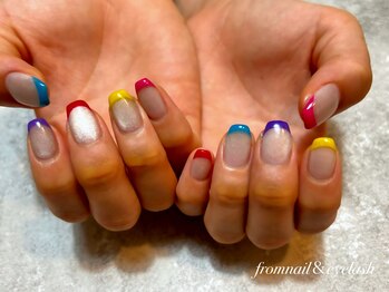 フロムネイルアンドアイラッシュ 神戸三宮(from nail&eyelash)/パラジェル取扱/フィルイン施術
