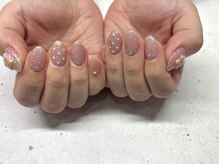 ルリアン 稲荷口/推し活ピンクネイル