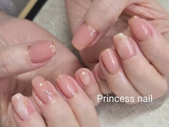 プリンセスネイル(Princess nail)/ニュアンスミラーハート10,500