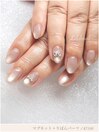 お客様ネイル☆マグネットネイル