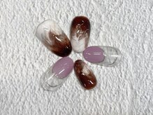 アミュレット(amulet)/ブラウンニュアンスネイル