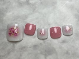 【初回オフ無料】フラワーネイル