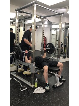 ビヨンド 札幌店(BEYOND)/男性のセッション風景 #ジム