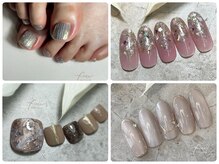 フィオーレ(fiore)の雰囲気（毎月発表される新作アート。ハンドは上品、フットは華やかに）