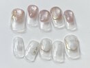 マグネット×もやもやネイル