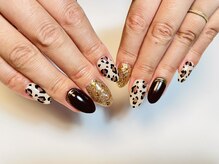 アミネイル(Aminail)/ヒョウ柄★