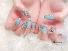 シナモンネイル(cinnamonnail)/キラキラネイル