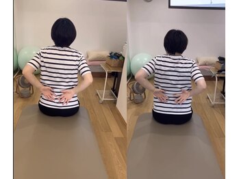 ランドル(rendre)/背中に手がまわらない