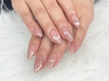 ミエル バイ ララモアナ(miel by lalamoana)/nail design：マグネットネイル