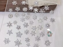 冬に大人気雪のパーツ☆