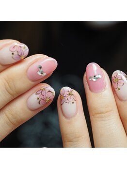 グラニットネイル(granite nail)/大人上品♪アート4本コース