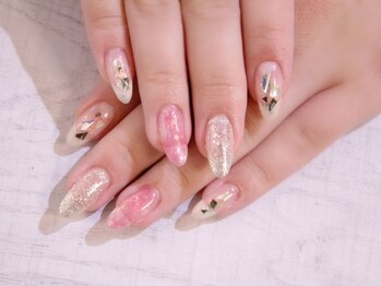 ラルネイル 大宮(Lull. nail)/*クリア*オーロラ*