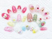 ネイルコレクション ピンク(Nail Collection Pink)/ジェル放題￥10990～♪パステル