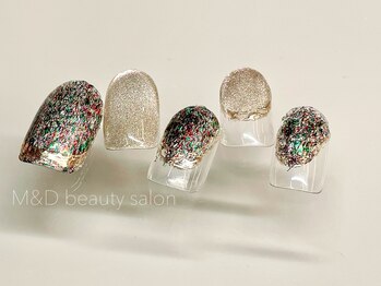 エムアンドディビューティサロン 銀座店(M&D)/【定額トレンドネイル】