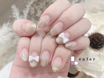 リーファ 岡山駅前店(Lea'fer)/ラメグラデーション