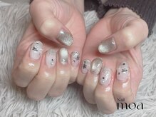 モア(moa)/マグネット　雪の結晶