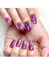 マイオティック ネイル(miotic nail)/紫マグネット