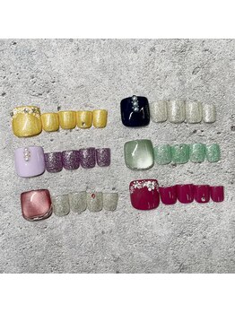 ヴィヴィー ネイル(vivy nail)/フットキャンペーン☆¥7500