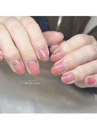 透け感マオジェルカラー