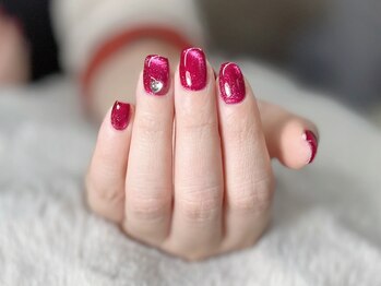 マグネットジェルネイル