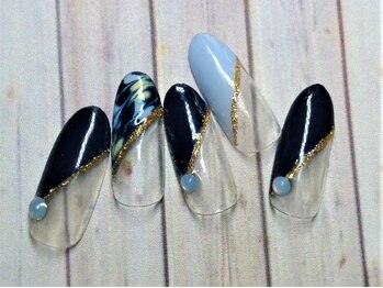 ホームネイルサロン 戸田 ミハ フルーラ(Home Nail Salon Mija Flura)/シンプル　T13S