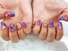 ライトウェーブ 長野駅前店/オーロラ ラメホログラム