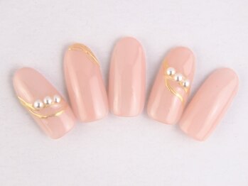 エリクサーネイル 五反田(Elixir Nail)/定額a シンプル/クーポン使用