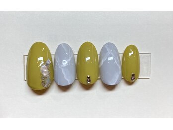 ネイルアンドアイ ミント(nail&eye mint)/3月キャンペーンネイル