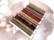 独自のカラーバリエ【カラー変更(シングル/フラット)+500円】【カラー変更(ボリュームラッシュ)+1500円】