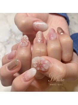 モアネイル(MORE-NAIL)/ぷっくりお花