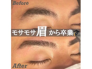 ルアン 表参道店/メンズ美眉毛スタイリング