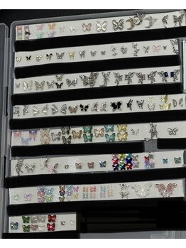 オーケーネイル(OK NAIL)/蝶々パーツ