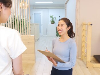ブルームピラティス 銀座店(bloom pilates)/カウンセリング