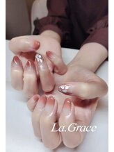ラ グラース(La.Grace)/グラデーションデザインネイル