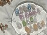 【自爪育成フィルイン】月替わりトレンド定額デザイン 